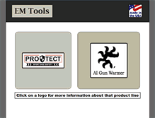 Tablet Screenshot of emtools.net